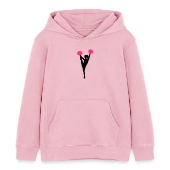 Cheerleader - Kinder Organic Hoodie Mini Cruiser von Stanley/Stella - Hellrosa - Vorne - AI Model Kid Female (0cm)