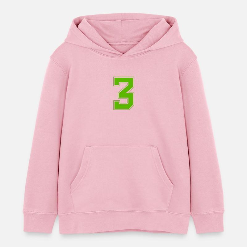 Z3 - Sweat à capuche enfant bio Stanley/Stella - rose pâle