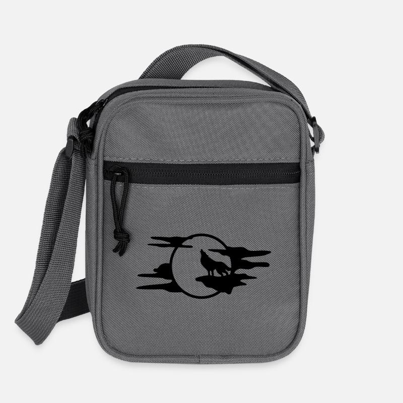 Der schwarze Wolf - 
Crossbody Bag - Anthrazit