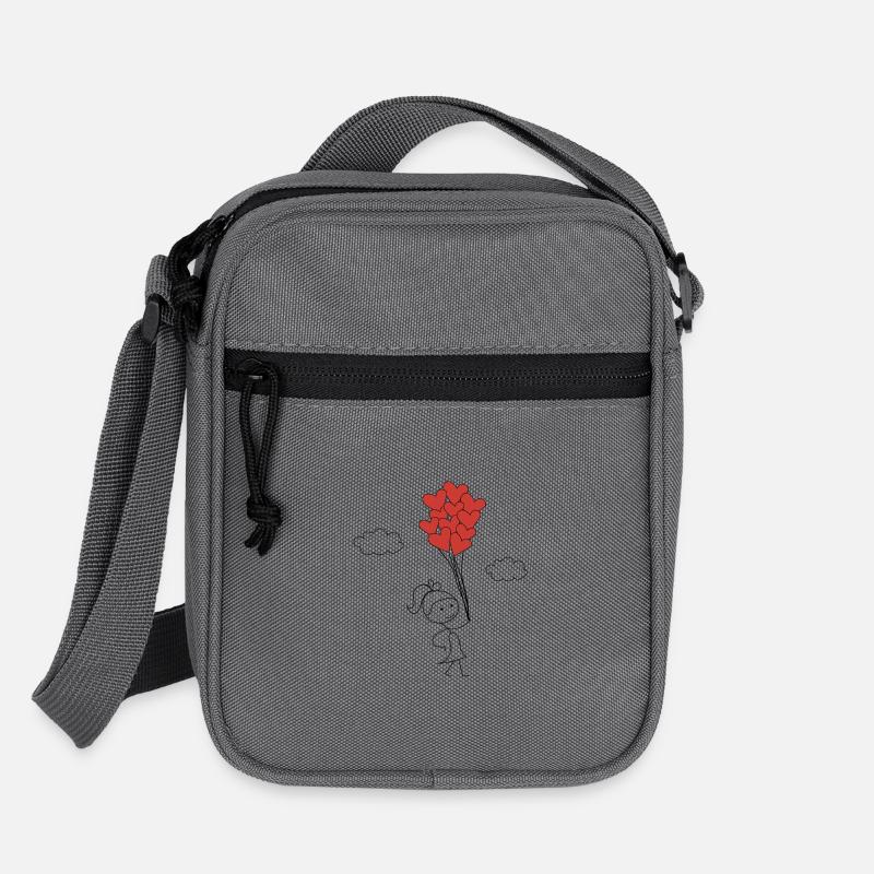 CuteGirl - 
Tracolla - antracite