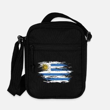 Bandera de Uruguay utilizada - 
Bandolera - negro