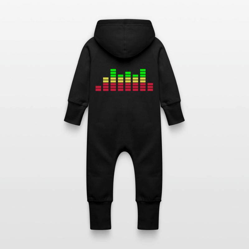 equalizer Baby Bio Sweat Overall mit Kapuze