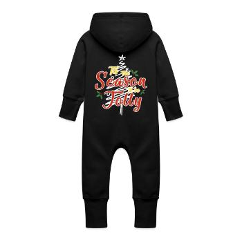 10 - Baby Bio Sweat Overall mit Kapuze - Vanille-Milchshake - Hinten