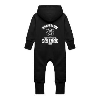 Bachelor of Environmental Science Ökologie - Baby Bio Sweat Overall mit Kapuze - Vanille-Milchshake - Hinten