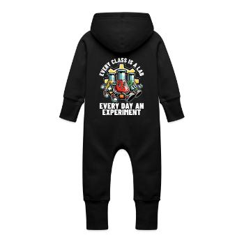 STEM Teacher Every Class Is A Lab Science Teacher - Baby Bio Sweat Overall mit Kapuze - Schwarz - Hinten