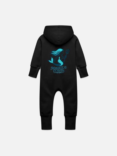 Merkids Power - Baby Organic Sweat Overalls With Hood -