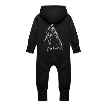 Reaper - Baby Bio Sweat Overall mit Kapuze - Schwarz - Hinten