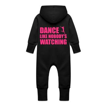 Dance - Baby Bio Sweat Overall mit Kapuze - Vanille-Milchshake - Hinten