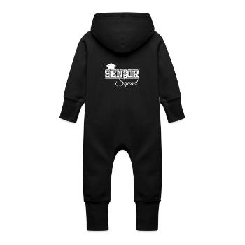 Équipe Senior 2023 Fière Équipe de Diplômés - Grenouillère à capuche bio en molleton Bébé - vanille - Dos