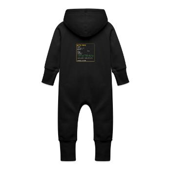 Legendärer Bester Freund Kumpel Legendär Held PC - Baby Bio Sweat Overall mit Kapuze - Schwarz - Hinten