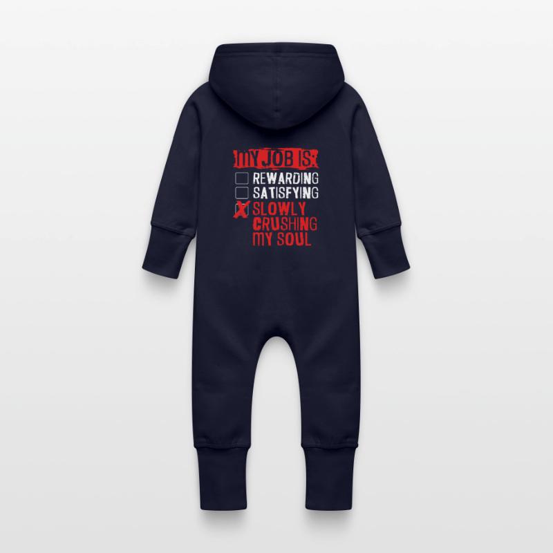 Medical Programmer Medical Coder Baby Organic Sweat Overalls With Hood