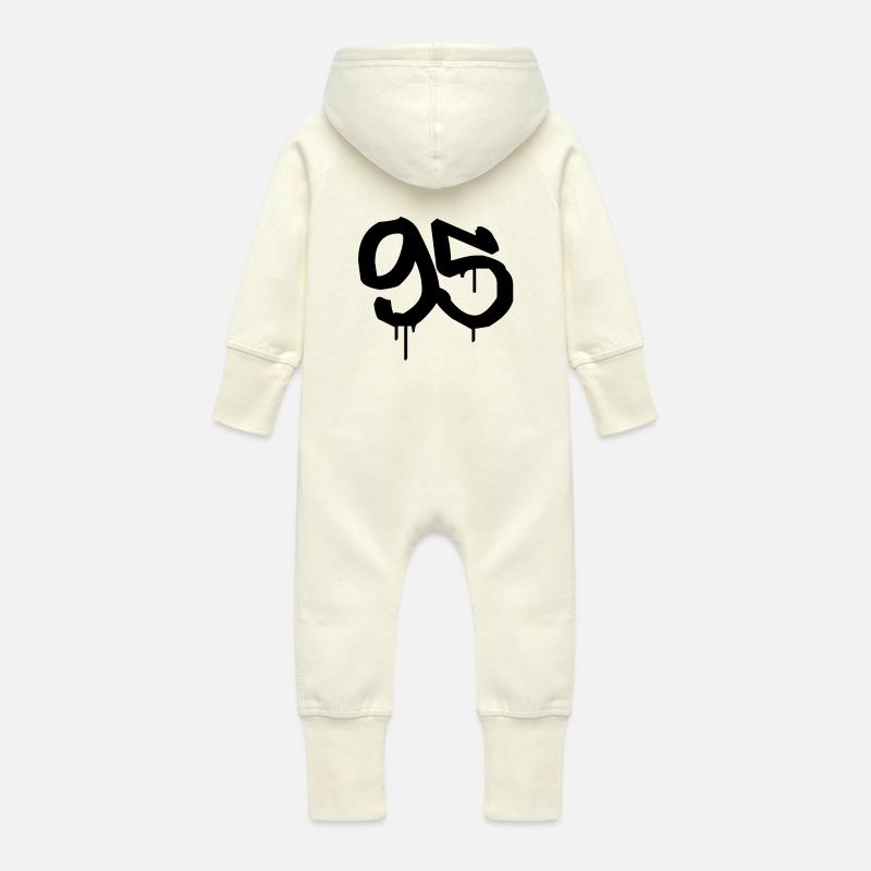 Tag : 95 - Baby Bio Sweat Overall mit Kapuze - Vanille-Milchshake