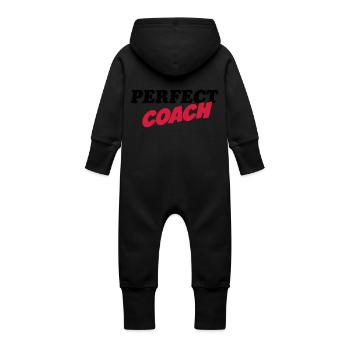 Perfect coach - Baby Bio Sweat Overall mit Kapuze - Vanille-Milchshake - Hinten