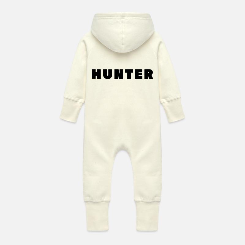 JÄGER - Baby Bio Sweat Overall mit Kapuze - Vanille-Milchshake