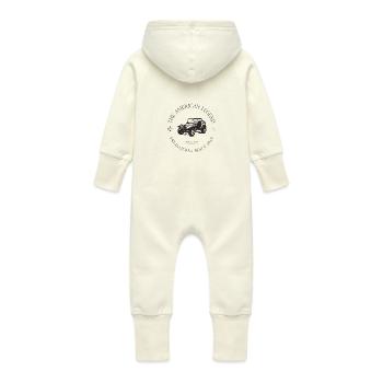 JEEP WRANGLER AMERICAN CA - Grenouillère à capuche bio en molleton Bébé - vanille - Dos
