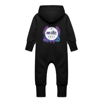 Malle 2025 - Baby Bio Sweat Overall mit Kapuze - Vanille-Milchshake - Hinten