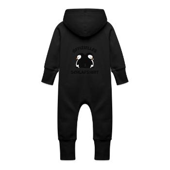 Offizielles Schlafshirt, Pinguin - Baby Bio Sweat Overall mit Kapuze -  - Hinten