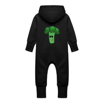Happy Broccoli - Baby Bio Sweat Overall mit Kapuze -  - Hinten