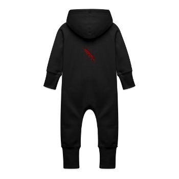 Samhain - Blessure - Grenouillère à capuche bio en molleton Bébé - vanille - Dos
