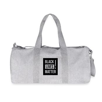Chemise design Black Lives Matter - Sac de sport en toile recyclée Stanley/Stella - gris chiné - Devant