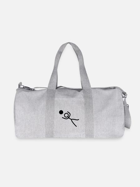 Stickman goalie - Recycled Canvas Sports Bag by Stanley/Stella - heather grey