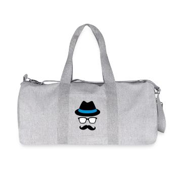 HIPSTER - Recycelte Canvas-Sporttasche von Stanley/Stella - Grau meliert - Vorne