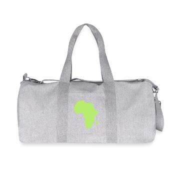 Africa - Recycelte Canvas-Sporttasche von Stanley/Stella - Grau meliert - Vorne