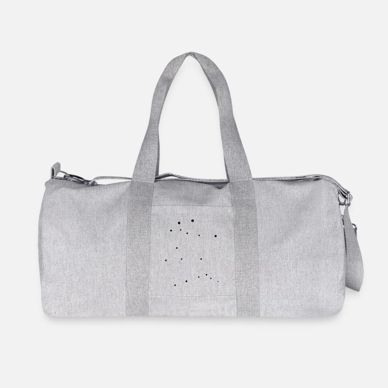 Gemini - Recycelte Canvas-Sporttasche von Stanley/Stella - Grau meliert