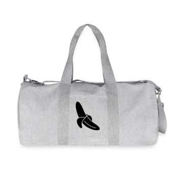 Banane - Recycelte Canvas-Sporttasche von Stanley/Stella - Grau meliert - Vorne