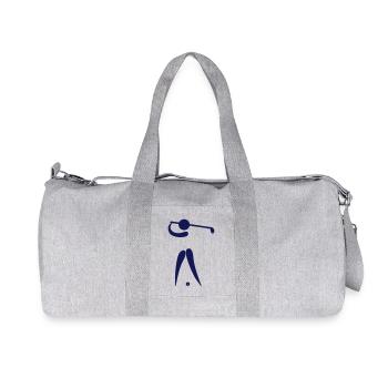 Golf - Recycelte Canvas-Sporttasche von Stanley/Stella - Grau meliert - Vorne