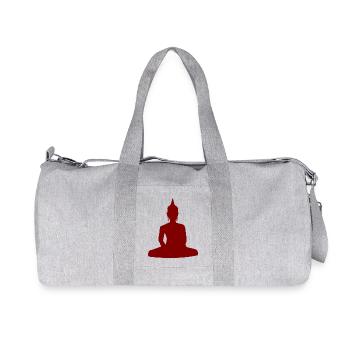 Buddhism - Recycled Canvas Sports Bag by Stanley/Stella - heather grey - Front