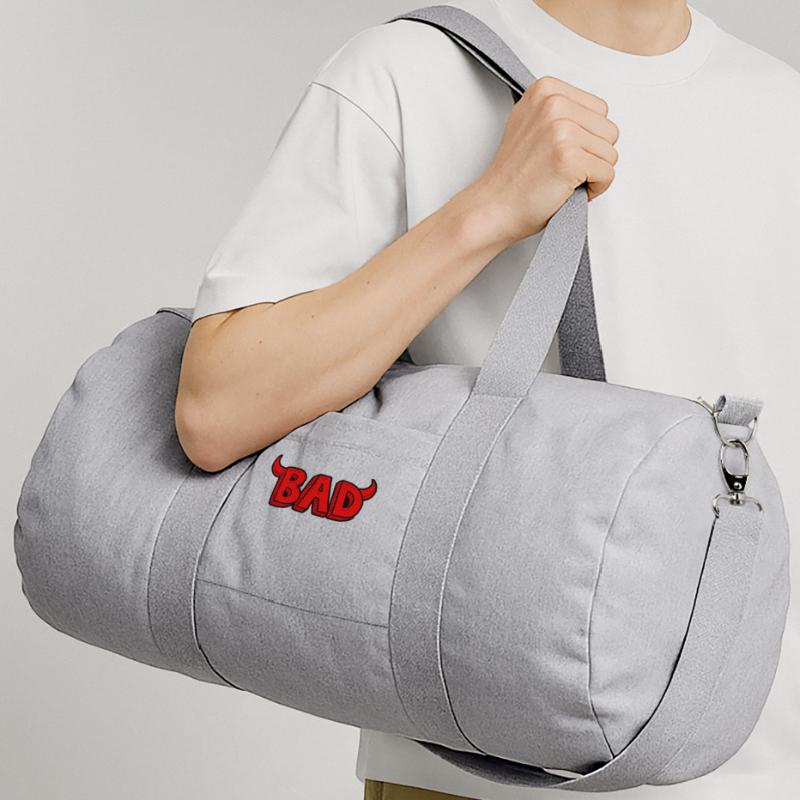Bad oder böse Recycelte Canvas-Sporttasche von Stanley/Stella