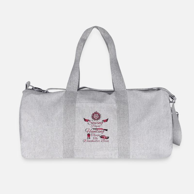 Supernatural - Recycelte Canvas-Sporttasche von Stanley/Stella - Grau meliert