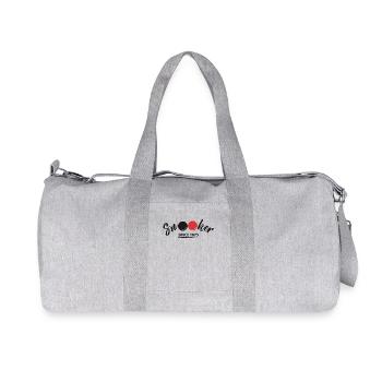 Snooker Since 1875 - Recycled Canvas Sports Bag by Stanley/Stella - heather grey - Front