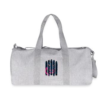 Löwe - Recycelte Canvas-Sporttasche von Stanley/Stella - Grau meliert - Vorne