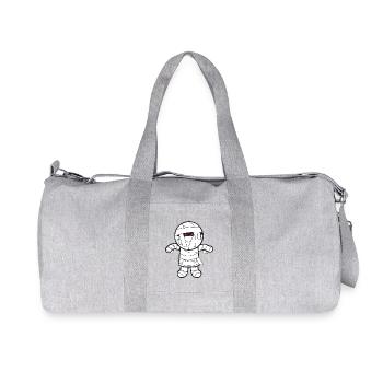 Chemise enfant Motif chemise momie enveloppé de momie - Sac de sport en toile recyclée Stanley/Stella - gris chiné - Devant