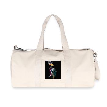 Astronaute spatial - Sac de sport en toile recyclée Stanley/Stella - blanc naturel - Devant