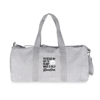 professeur - Sac de sport en toile recyclée Stanley/Stella - gris chiné - Devant