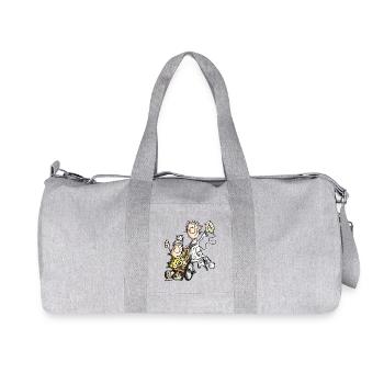 Flotter Altenpfleger - Recycelte Canvas-Sporttasche von Stanley/Stella - Grau meliert - Vorne
