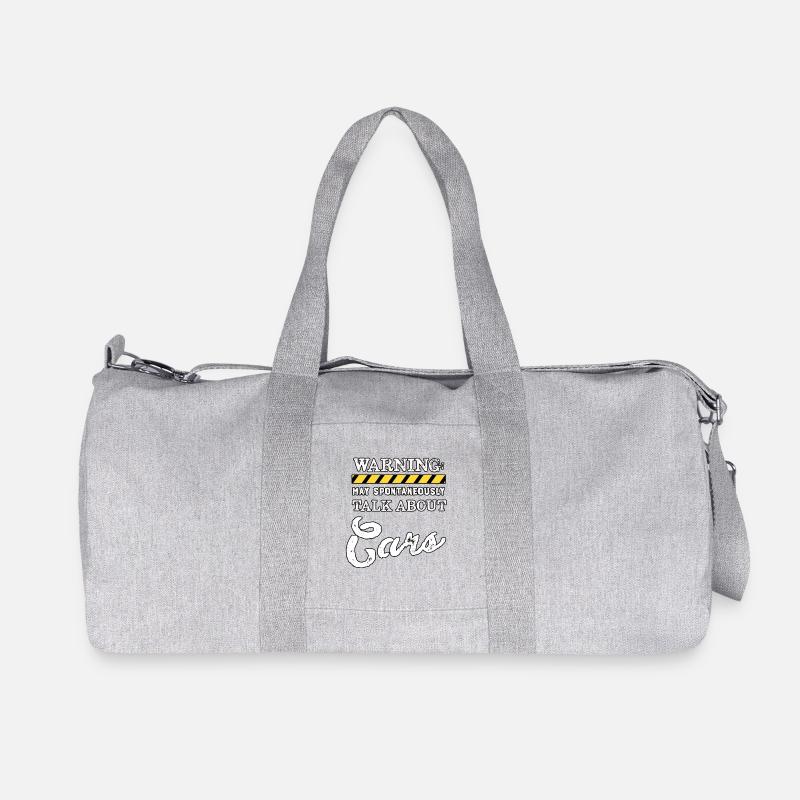 Auto - Recycelte Canvas-Sporttasche von Stanley/Stella - Grau meliert