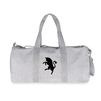 Taureau, taureau - Sac de sport en toile recyclée Stanley/Stella - gris chiné - Devant