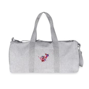 French Horn - Recycled Canvas Sports Bag by Stanley/Stella - heather grey - Front