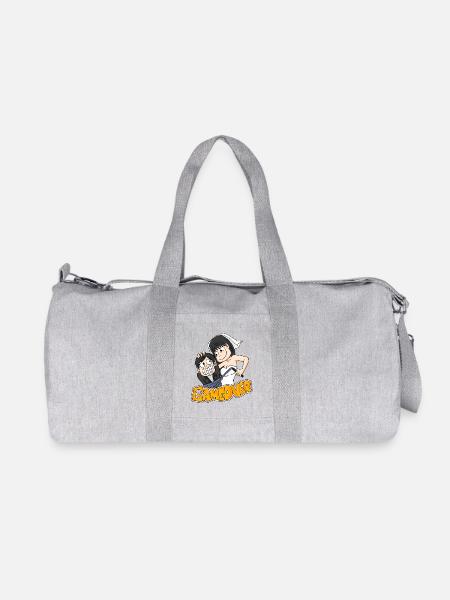 Game Over Wedding Funny Gift - Recycled Canvas Sports Bag by Stanley/Stella - heather grey