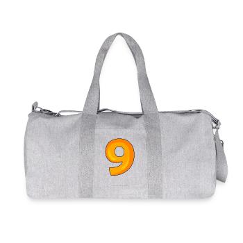9 - Recycled Canvas Sports Bag by Stanley/Stella - heather grey - Front