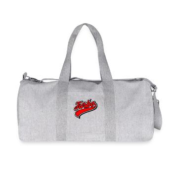 Turbo - Recycelte Canvas-Sporttasche von Stanley/Stella - Grau meliert - Vorne