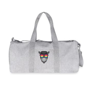 Donkey - Recycled Canvas Sports Bag by Stanley/Stella - heather grey - Front