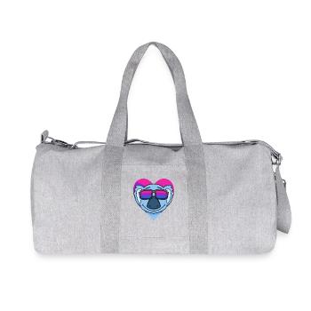 Bisexual Koala Gift - Recycled Canvas Sports Bag by Stanley/Stella - heather grey - Front