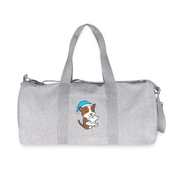 Chien Race De Chien American Staffordshire Terrier - Sac de sport en toile recyclée Stanley/Stella - gris chiné - Devant