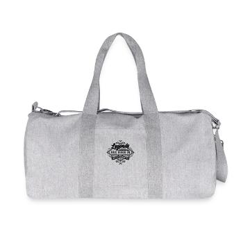 Les légendes sont nées en novembre - Sac de sport en toile recyclée Stanley/Stella - gris chiné - Devant