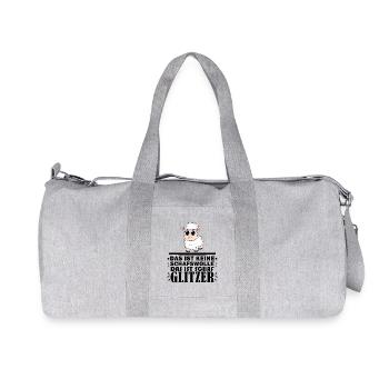 Schafe Schaf Schafzüchter Geschenk - Recycelte Canvas-Sporttasche von Stanley/Stella - Grau meliert - Vorne